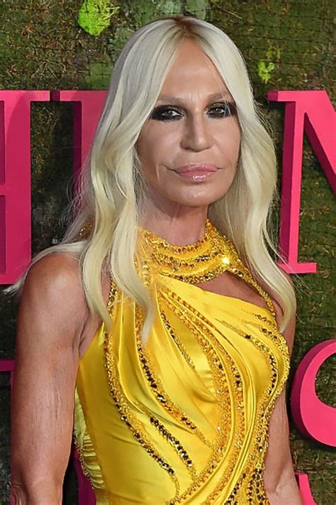 versace sounf of donna|current pictures of donatella versace.